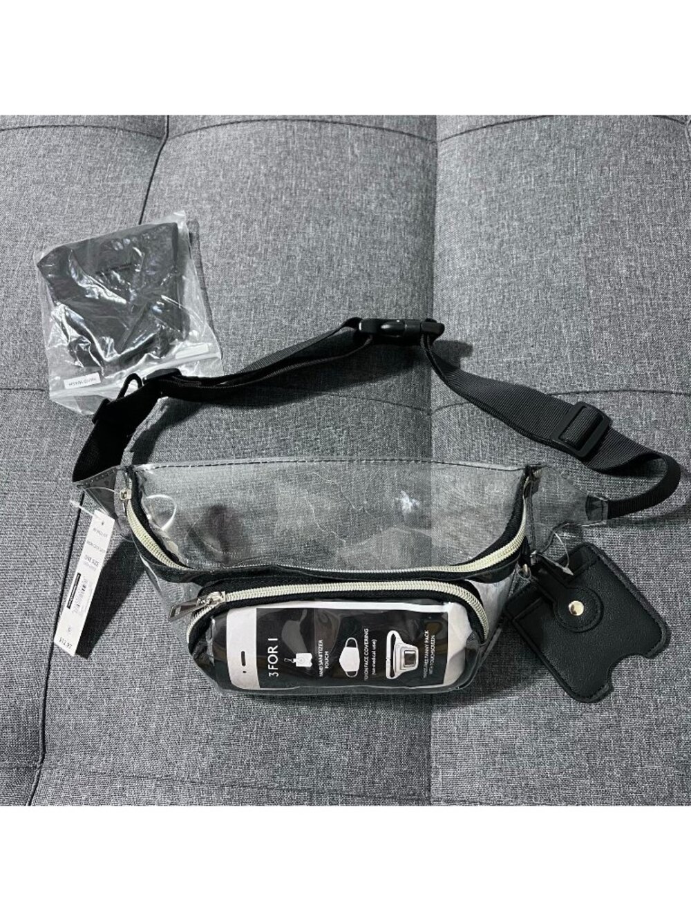 NWT Clear Backpack Stadium Approved Women and Men Fanny Pack Crossbody
